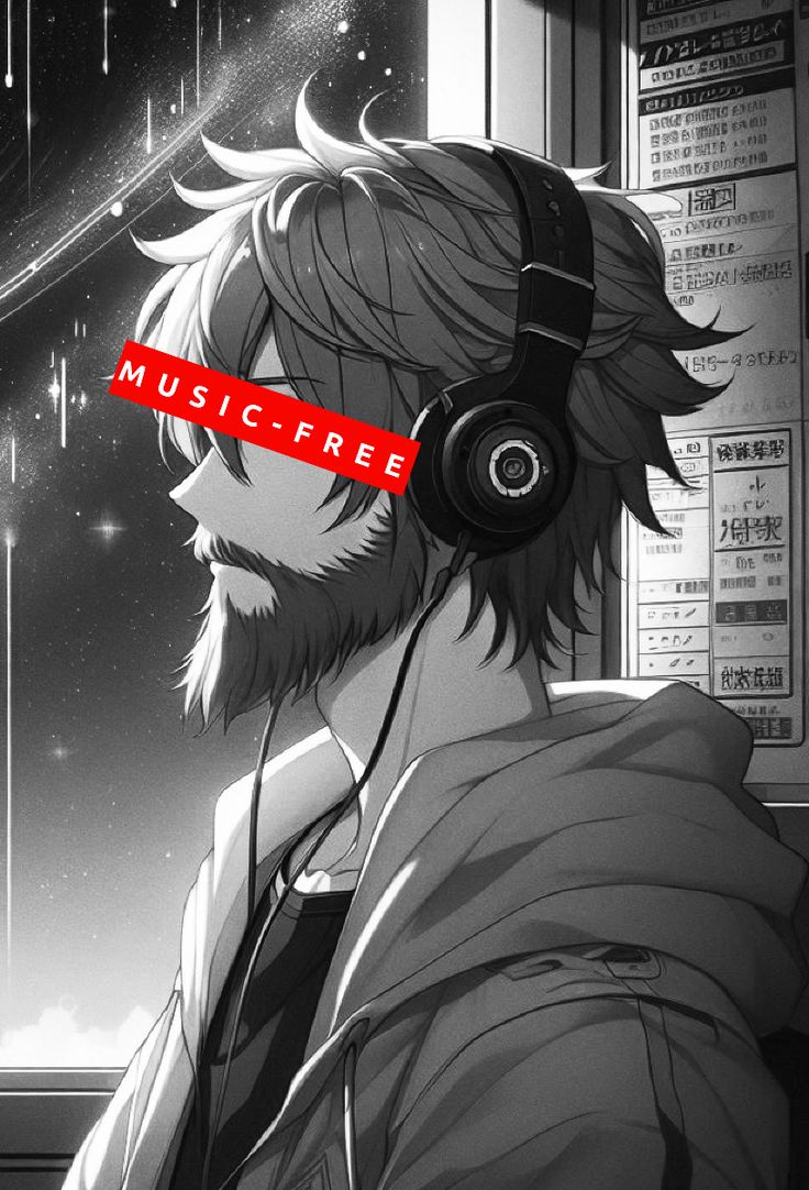 Anime Listening to Music-Free Nasheed - Nasheed Station